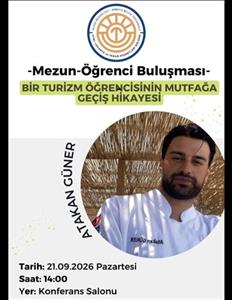 Mezun Öğrencimizle Söyleşi