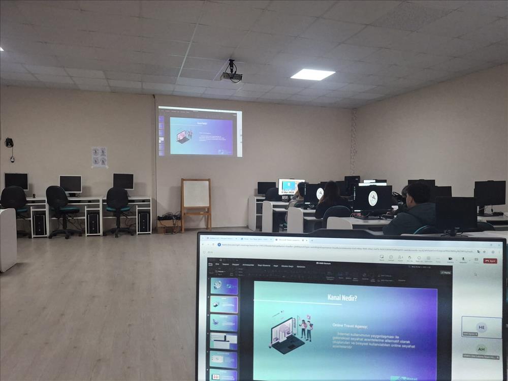 Otelcilik Otomasyon Sistemleri Dersi Kapsamında Sertifikalı Otomasyon Eğitimi Gerçekleştirildi