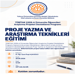 Tübitak Eğitim Duyurusu