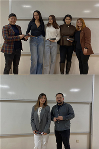 2025-2026 Güz Dönemi Akademik Başarı Gösteren Öğrenciler Tebrik Edildi